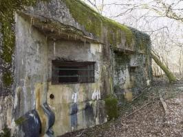 Ligne Maginot - TROIS FONTAINES SUD - (Blockhaus lourd type STG / STG-FCR - Simple) - Face frontale