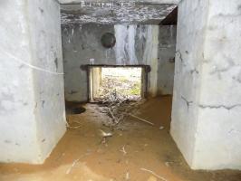 Ligne Maginot - TROIS FONTAINES SUD - (Blockhaus lourd type STG / STG-FCR - Simple) - L'entrée matériel 