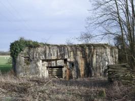 Ligne Maginot - BEYCORS - (Blockhaus lourd type STG / STG-FCR - Double) - Face l'ouest, l'arrière