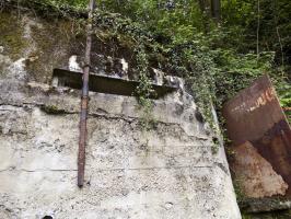 Ligne Maginot - Blockhaus Bb63 - DEVANT JOIGNY - Face gauche et l'entrée. 