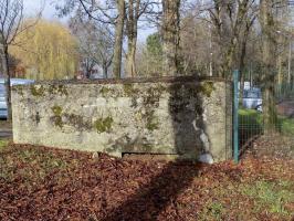 Ligne Maginot - BB75-A - LA BROUETTE NORD - (Blockhaus pour arme infanterie) - Face frontale