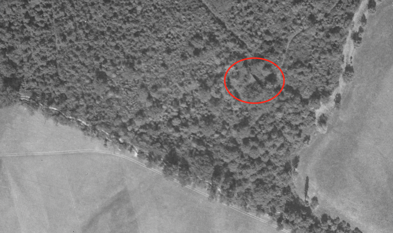 Ligne Maginot - I96 - (Abri) -  - IGN - Géoportail 1947