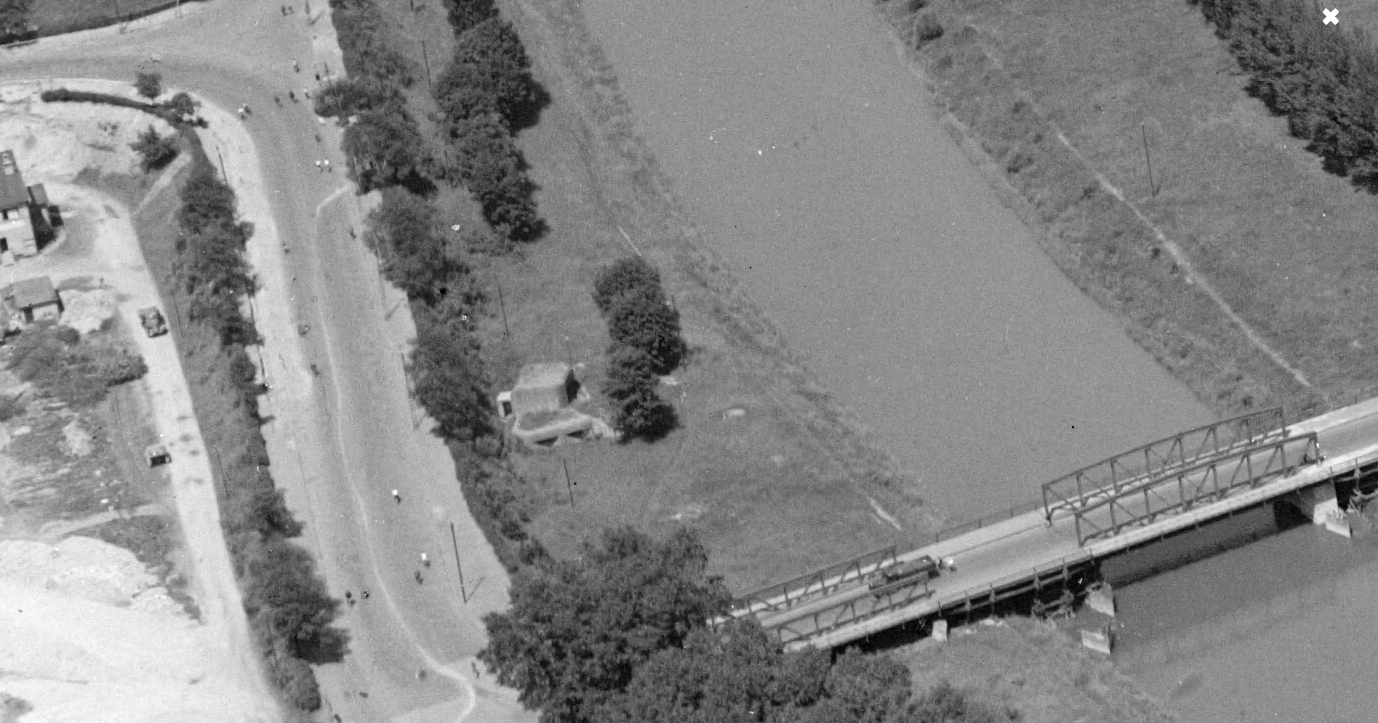 Ligne Maginot - 440 - PETIT RHIN - (Blockhaus pour canon) -  - IGN - Géoportail 1949