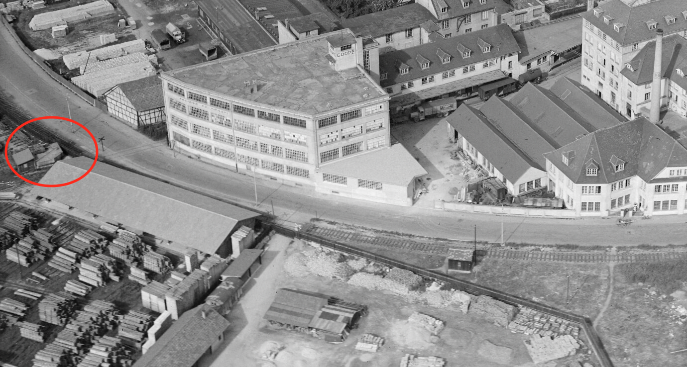 Ligne Maginot - 430B - COOPERATIVE - (Blockhaus pour arme infanterie) -  - IGN - Géoportail 1949