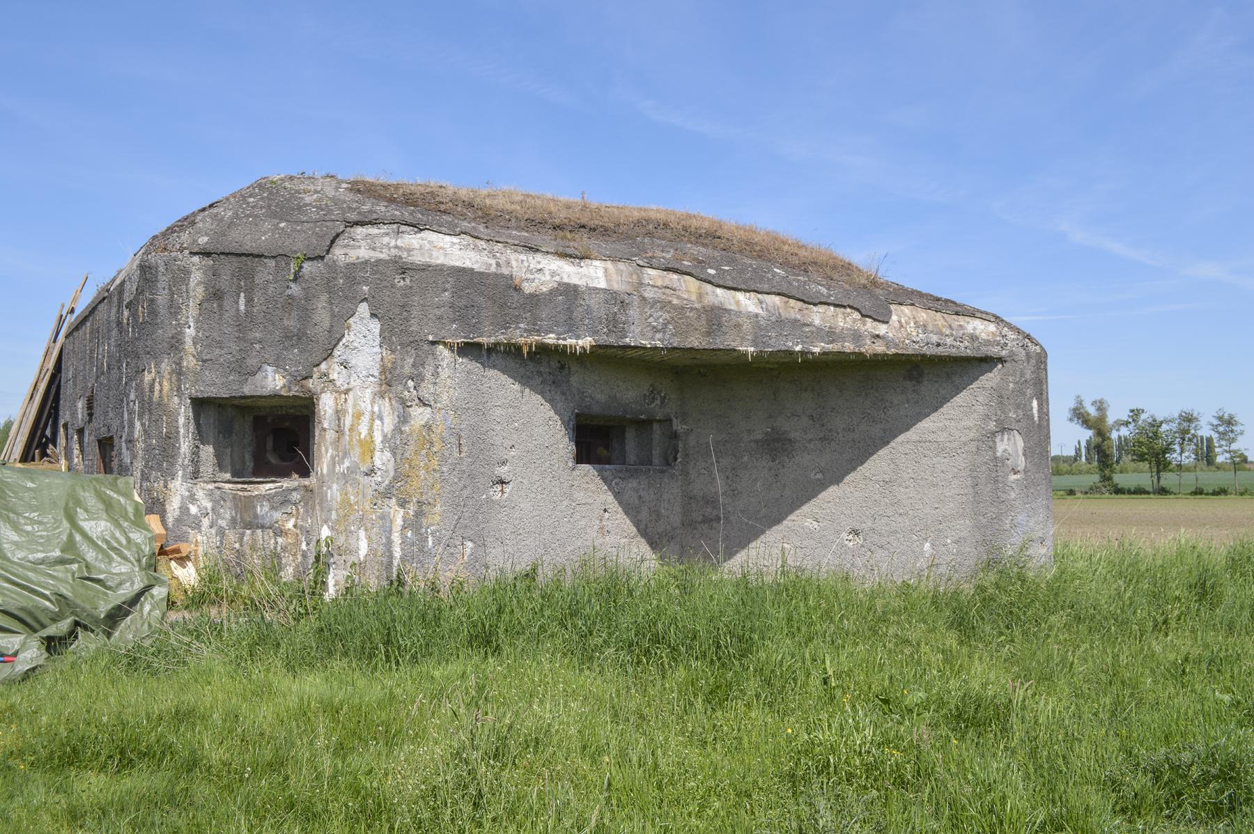 Ligne Maginot - CHATEAU DE FORET - (Blockhaus pour canon) -  - ukmaginot