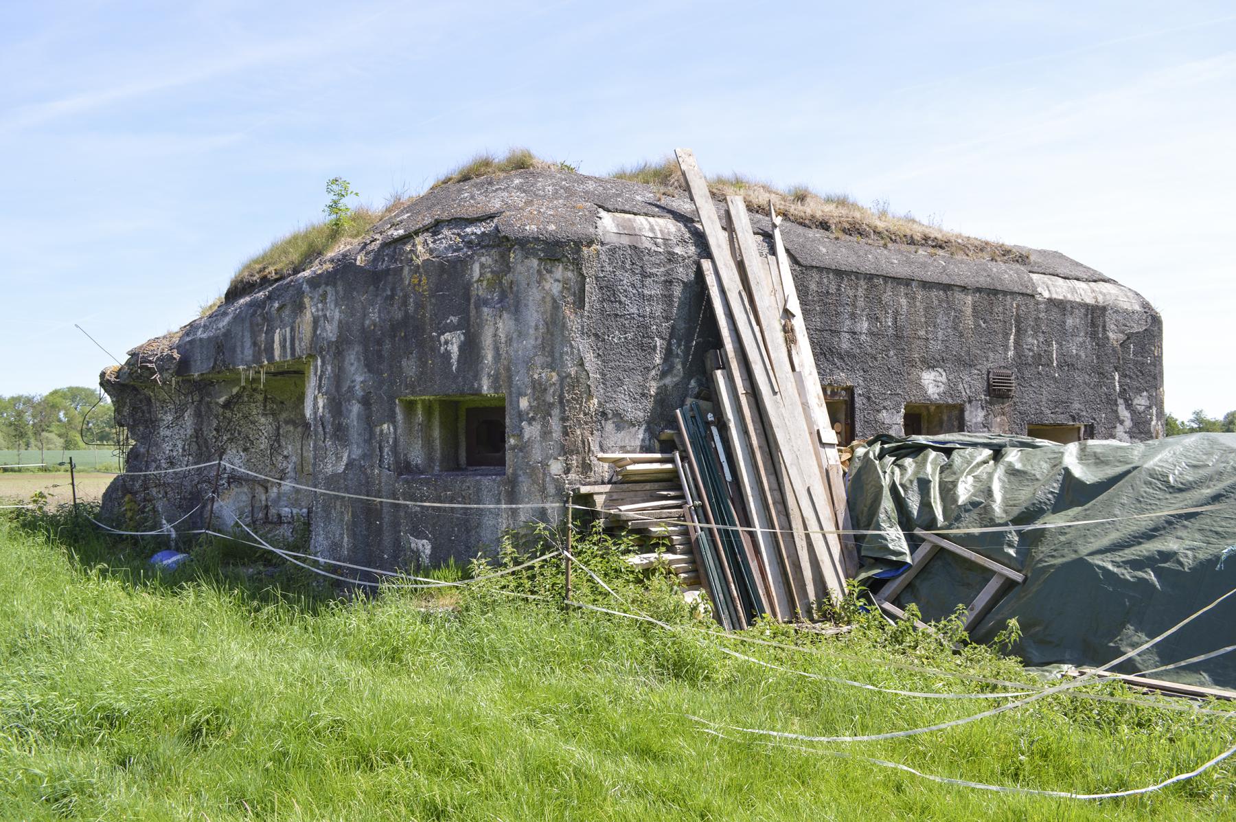 Ligne Maginot - CHATEAU DE FORET - (Blockhaus pour canon) -  - ukmaginot
