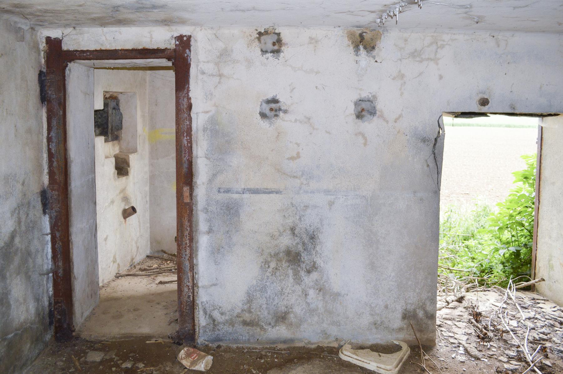 Ligne Maginot - B537 - LA FLAMENGRIE - (Blockhaus pour canon) - Les entrées - ukmaginot