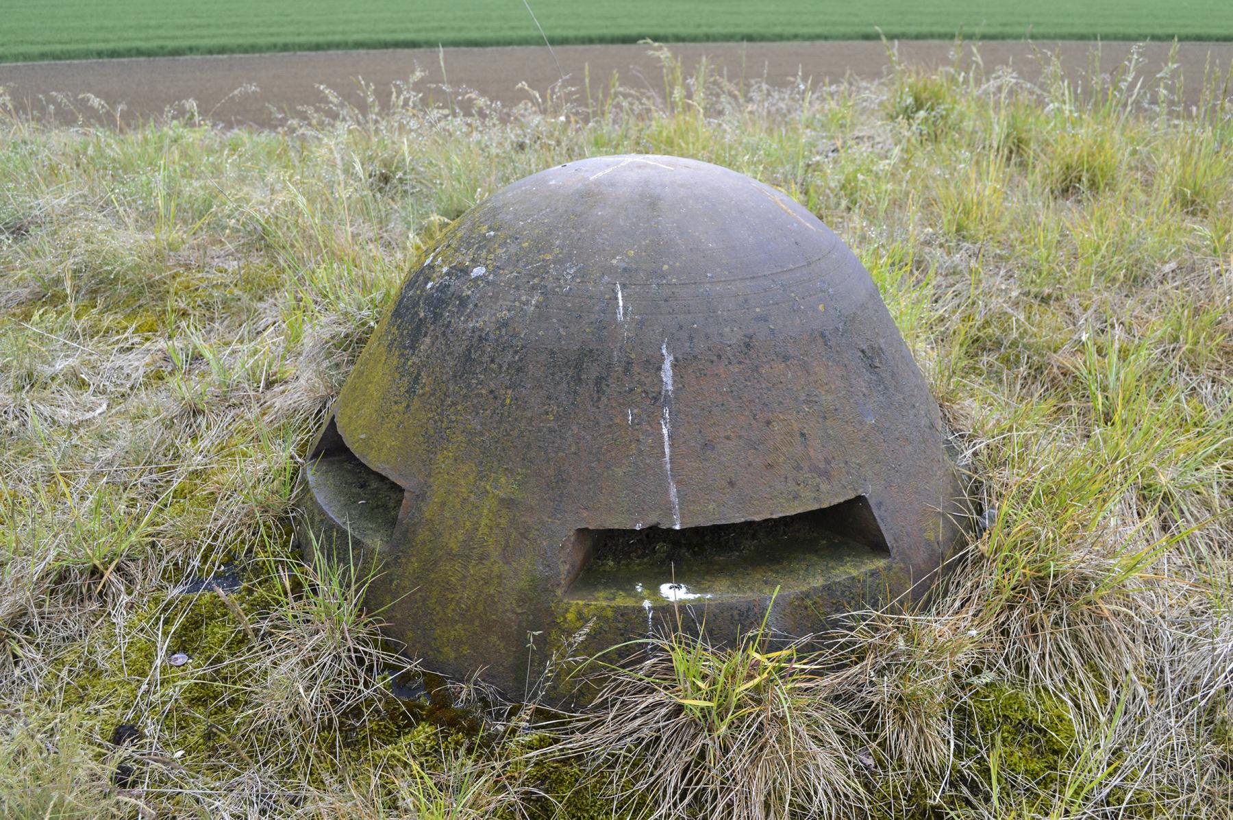 Ligne Maginot - B537 - LA FLAMENGRIE - (Blockhaus pour canon) - La cloche - ukmaginot