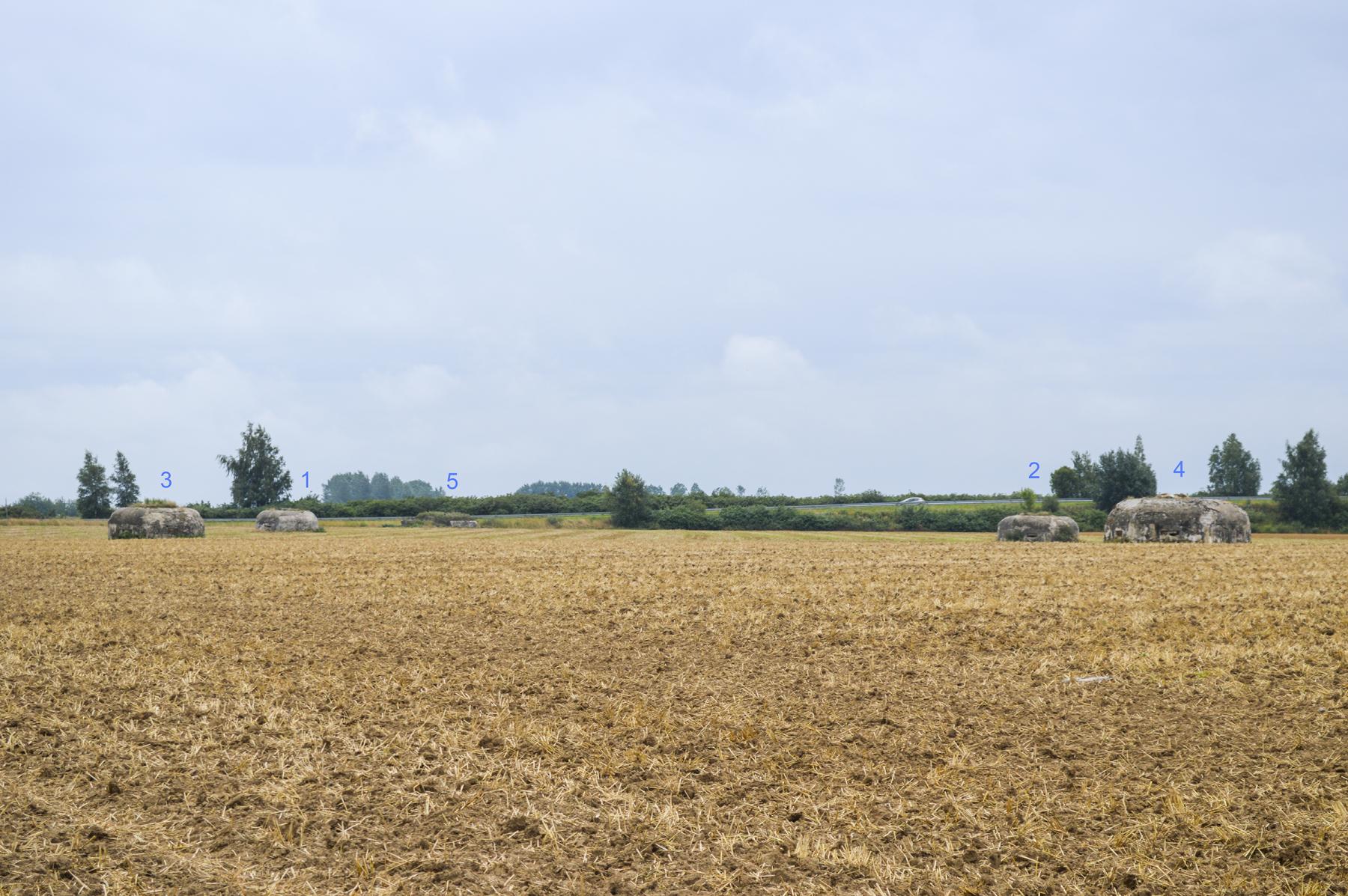 Ligne Maginot - BEF 664 - CHAPELLE AUX ARBRES 1 - (Blockhaus pour arme infanterie) - Les blockhaus de la Chapelle aux Arbres - ukmaginot