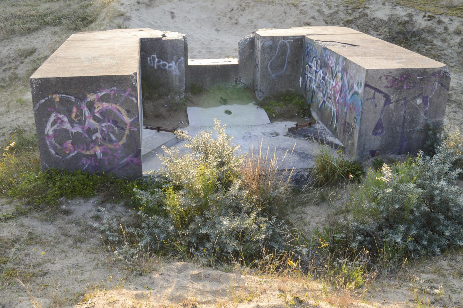 Ligne Maginot - DUNES SUD - (Cuve pour canon) -  - ukmaginot