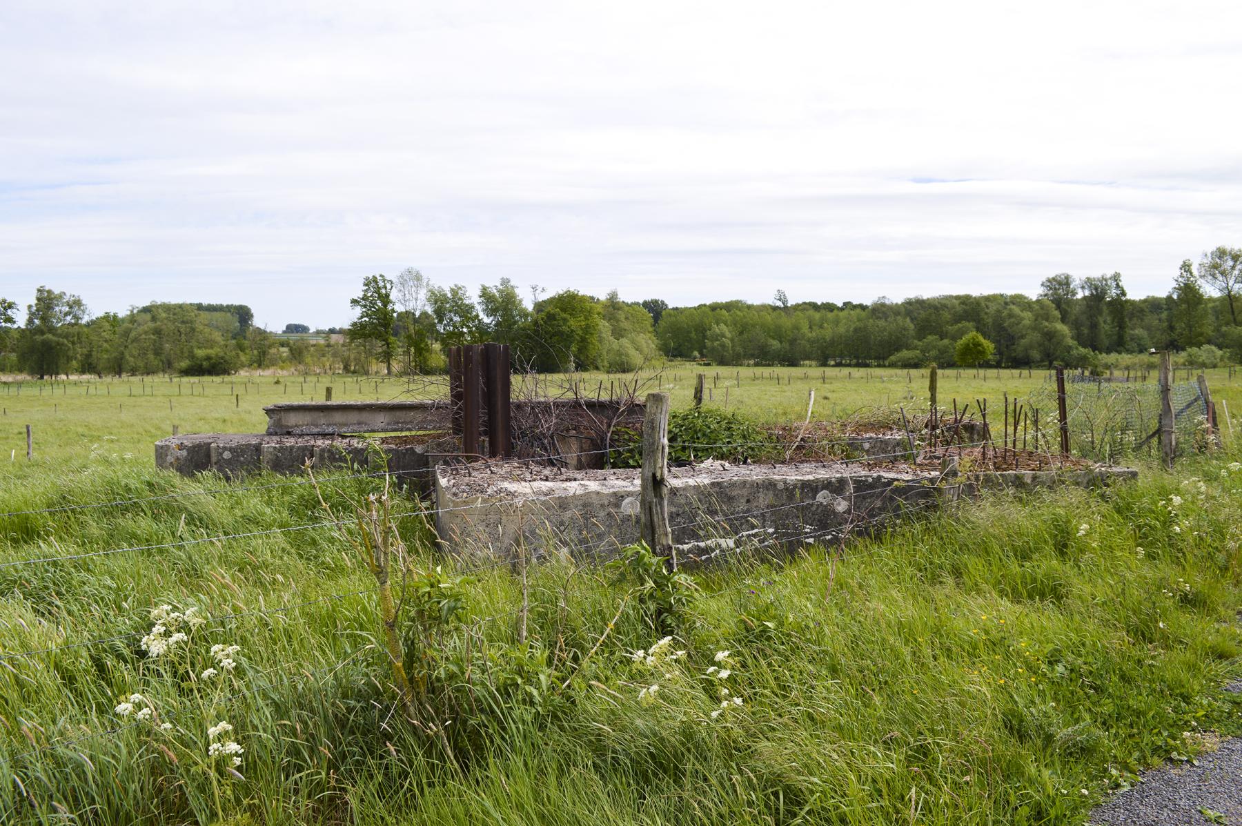 Ligne Maginot - BEF 336 - PRE DE FOURNES - (Blockhaus pour canon) -  - ukmaginot