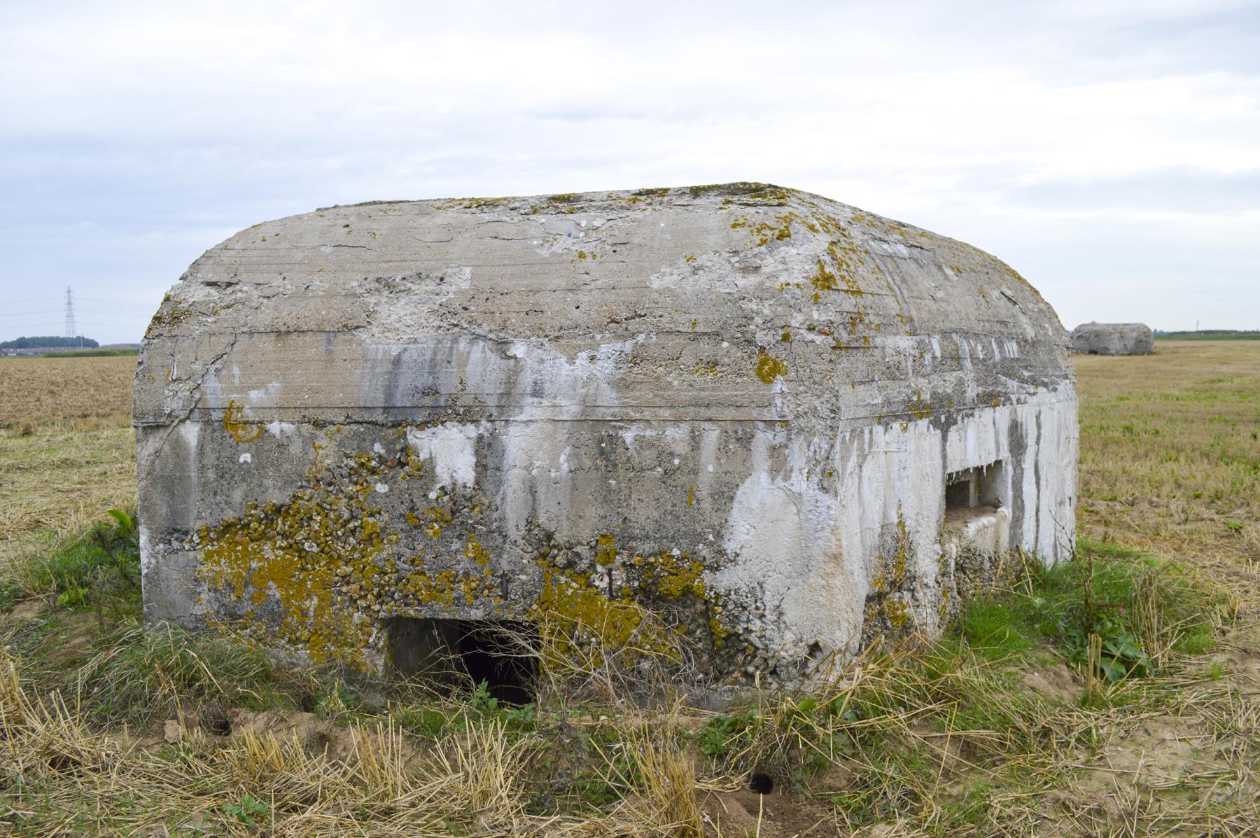 Ligne Maginot - BEF 329 - LA COUTURE SUD 3 - (Blockhaus pour arme infanterie) - Face orientée côté sud. - ukmaginot