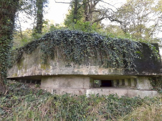 Ligne Maginot - BB3-A - HIERGES - (Blockhaus pour canon) - 