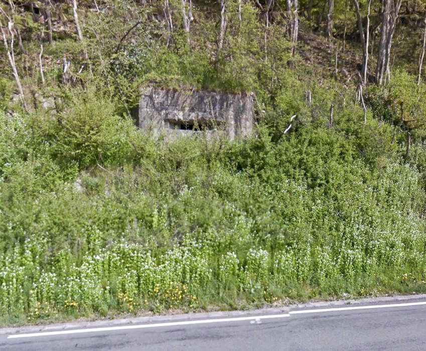 Ligne Maginot - BB27-E - LES CARRIERES - (Blockhaus pour canon) -  - Google Streetview