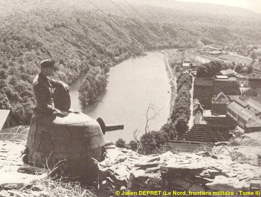 Ligne Maginot - Bb28-B - FONDERIE Nord (Cuve pour arme d'infanterie) - Tourelle démontable pour mitrailleuse Hotchkiss 8mm