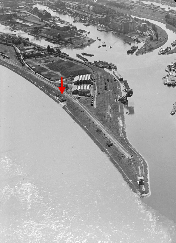 Ligne Maginot - SPORENINSEL - (Casemate d'infanterie - Double) -  - IGN - Géoportail 1949