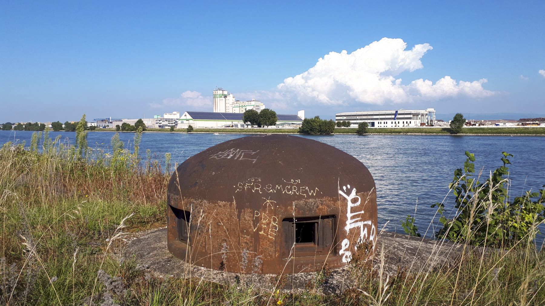 Ligne Maginot - SPORENINSEL - (Casemate d'infanterie - Double) - Cloche GFM
