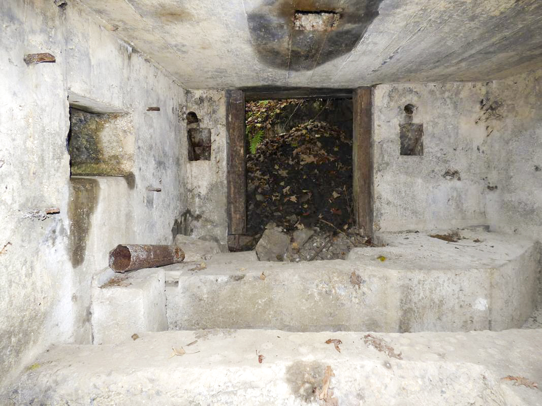 Ligne Maginot - BB40 - LES WEBES - (Blockhaus pour canon) - 