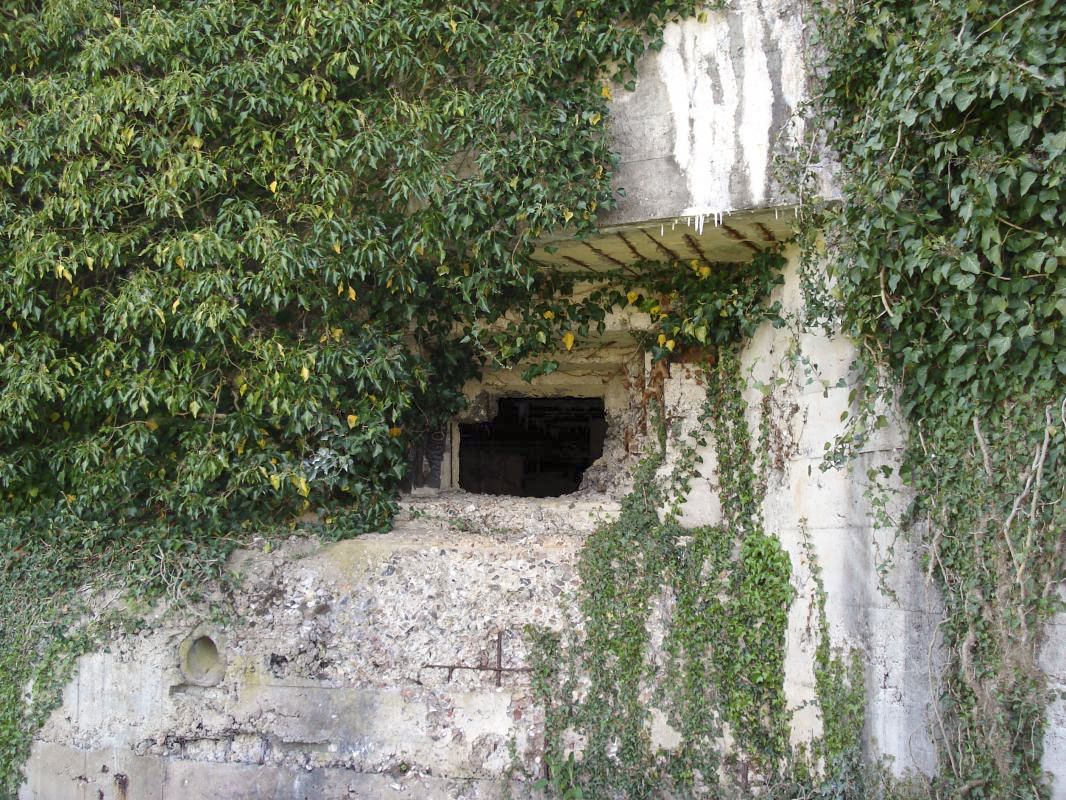 Ligne Maginot - CEZF-14 - POIX-TERRON OUEST - (Casemate d'infanterie - Double) - Créneau face est
