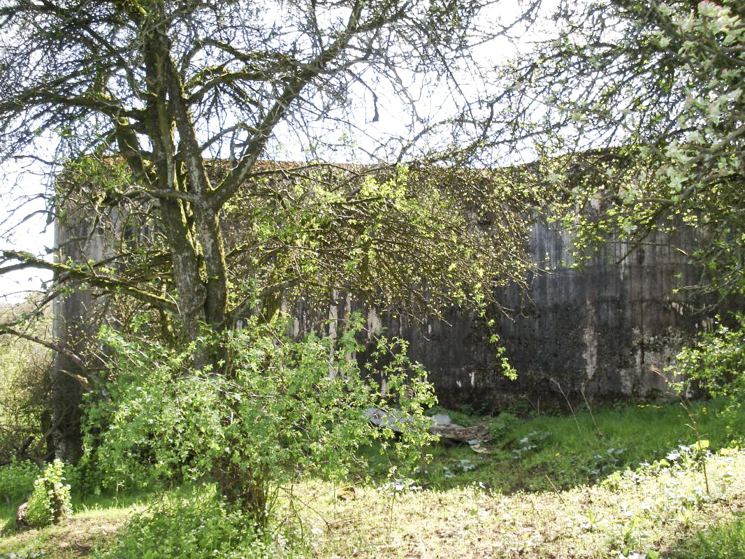 Ligne Maginot - CEZF-15 - CIMETIERE DE MONTIGNY - (Casemate d'infanterie - Double) - Face frontale