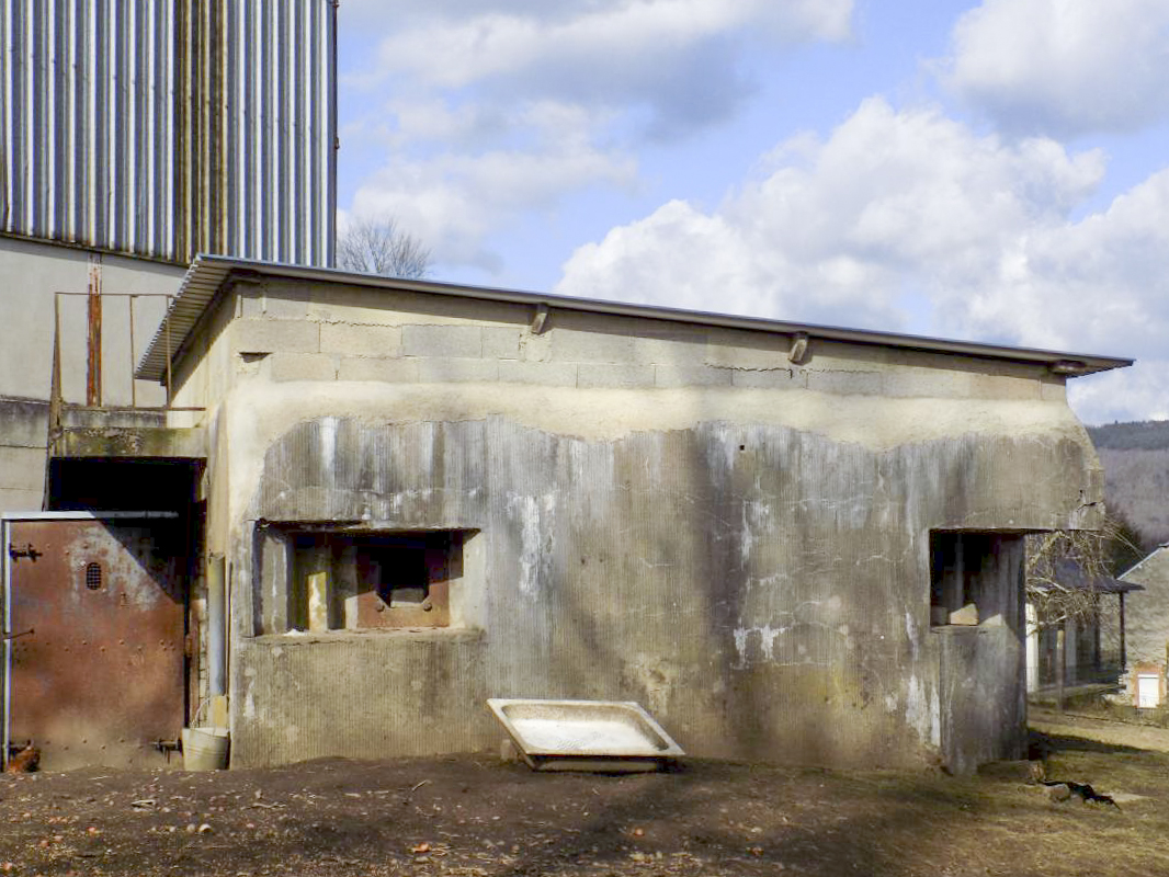 Ligne Maginot - MF3 - C - SORENDAL - (Poste GRM - Maison Forte) - Face droite, vers le sud-est