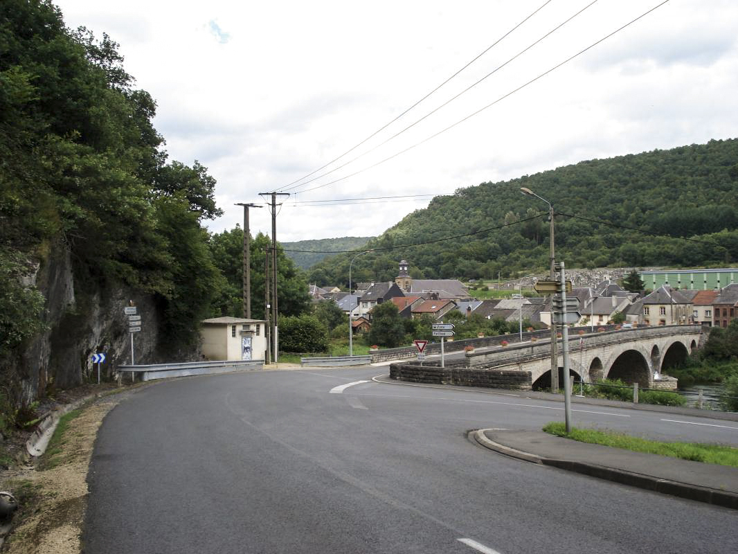 Ligne Maginot - MF2 - B - ESPERANCE (HAUTES RIVIERES) - (Poste GRM - Maison Forte) - Le pont Haute-Rivières