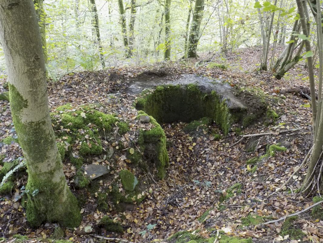 Ligne Maginot - TD18 - LES ECAILLETTES NORD - (Cuve pour arme d'infanterie) - 