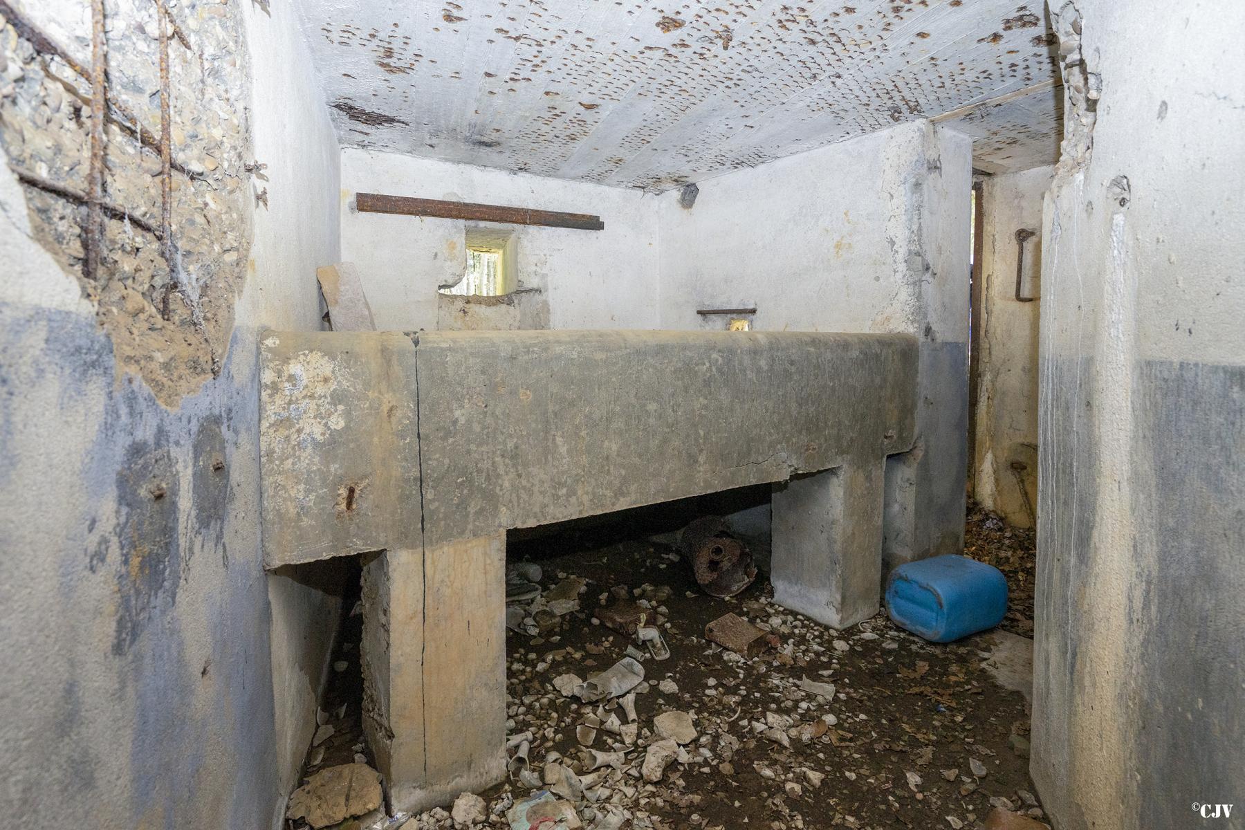 Ligne Maginot - CB14 - (Blockhaus pour canon) - 