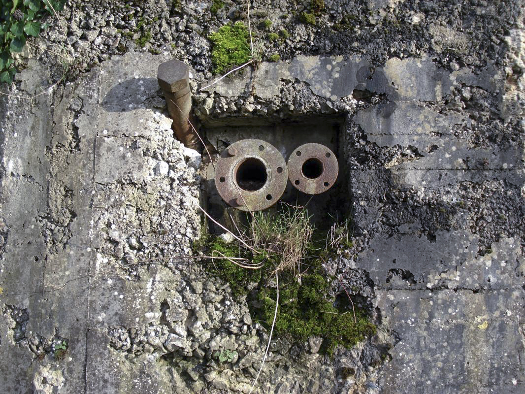 Ligne Maginot - BEYCORS - (Blockhaus lourd type STG / STG-FCR - Double) - L'arrière