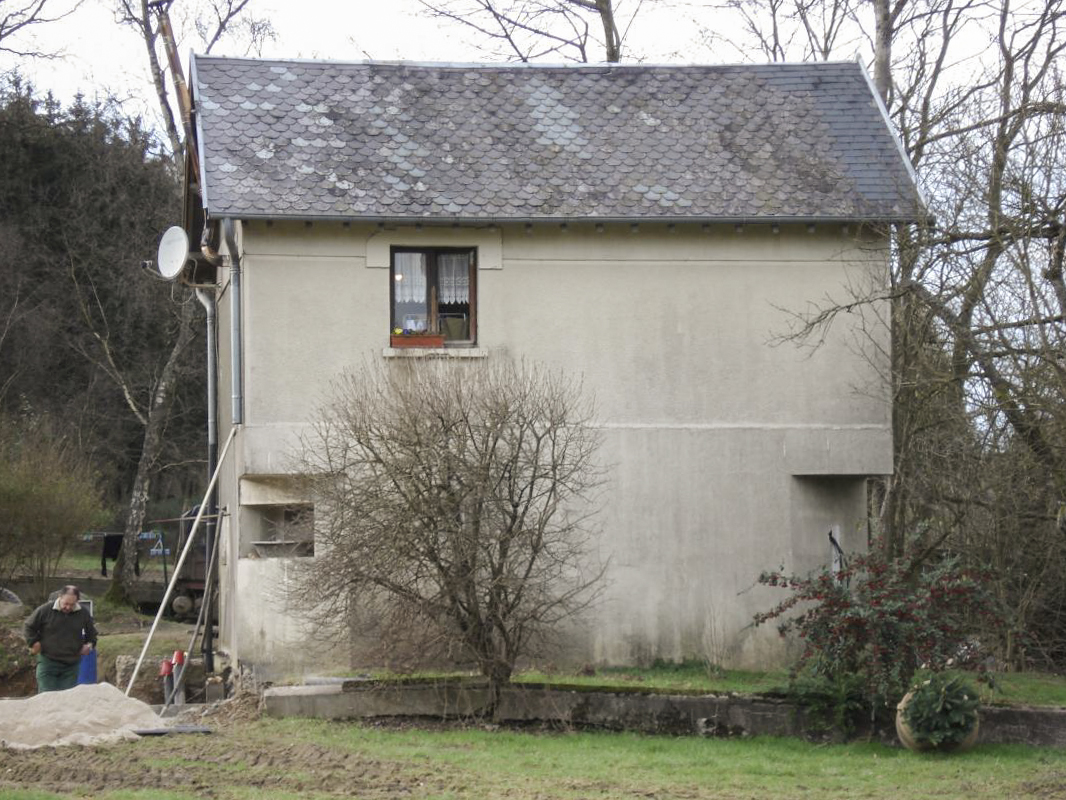 Ligne Maginot - MF5 - E - ROGISSART - (Poste GRM - Maison Forte) - Photos autorisées par le propriétaire de la maison