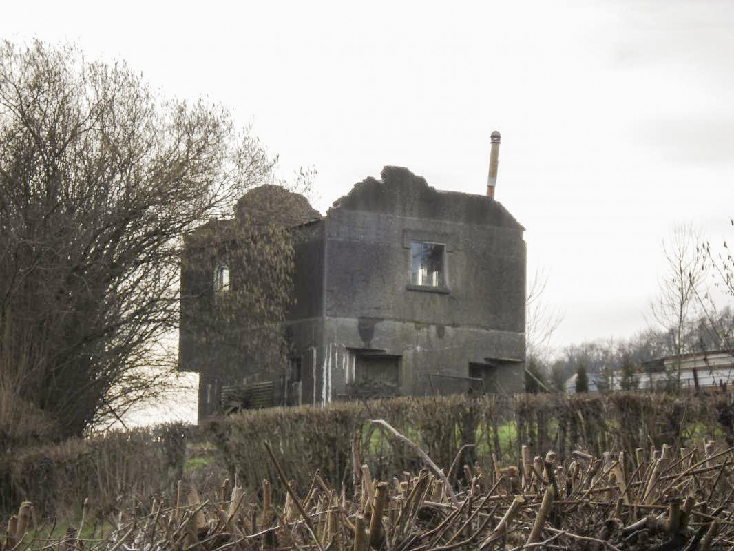 Ligne Maginot - MF7 - I - RUMEL - (Poste GRM - Maison Forte) - Faces frontale et gauche