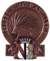 Ligne Maginot - 163° Régiment d'Artillerie de Position (163° RAP) - Second insigne du 163° RAP