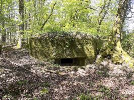 Ligne Maginot - 23A - ELAIRE SUD - (Blockhaus pour canon) - Face droite, créneau AC