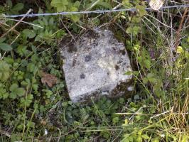 Ligne Maginot - 24A - BOIS DE FLIZE EST - (Blockhaus pour canon) - Borne, face frontale