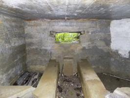 Ligne Maginot - 26A - RIMONNEAU OUEST - (Blockhaus pour canon) - Créneau AC, face frontale gauche