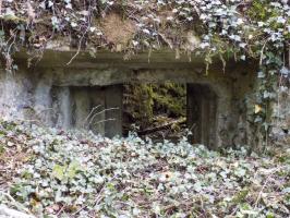 Ligne Maginot - 28A - RIMONNEAU - (Blockhaus pour canon) - Face frontale, créneaux AC