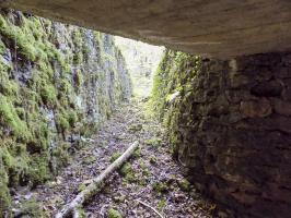 Ligne Maginot - 28A - RIMONNEAU - (Blockhaus pour canon) - Vue de l'entrée