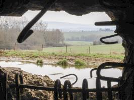 Ligne Maginot - Casemate A72 - Les AYVELLES Sud - Vue vers le sud est