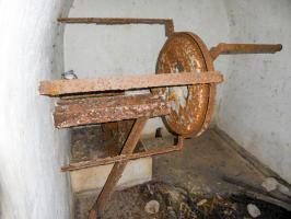 Ligne Maginot - PLANET - (Ouvrage d'infanterie) - Ventilateur manuel