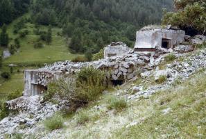 Ligne Maginot - LE PRA (LP)  - (AVANT POSTE) - (Ouvrage d'infanterie) - Les blocs 3, 5 et 4
