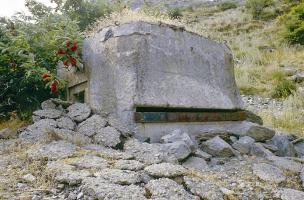 Ligne Maginot - LE PRA (LP)  - (AVANT POSTE) - (Ouvrage d'infanterie) - Bloc 4
Son observatoire