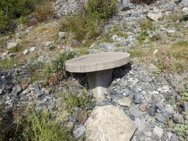 Ligne Maginot - LE PRA (LP)  - (AVANT POSTE) - (Ouvrage d'infanterie) - Table d'orientation