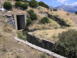 Ligne Maginot - CONCHETAS - CONQUET (OC) - (Ouvrage d'infanterie) - Bloc 2
Tranchée et entrée Est de l'ouvrage