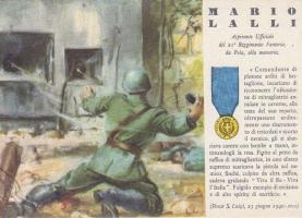 Ligne Maginot - PONT SAINT LOUIS (BARRAGE RAPIDE) - (Blockhaus pour canon) - Propagande italienne
MEDAGLIA D'ORO AL VALORE  N°7 - MARIO LALLI ASPIRANTE UFFICIALE 21°FANTERIA 23 GIUGNO 1940