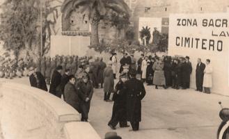 Ligne Maginot - PONT SAINT LOUIS (BARRAGE RAPIDE) - (Blockhaus pour canon) - Cérémonie au pont saint louis en présence  des familles des soldats italiens entre autre celles de Mario Lalli