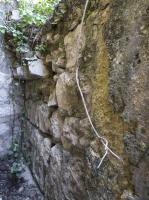Ligne Maginot - PONT SAINT LOUIS (BARRAGE RAPIDE) - (Blockhaus pour canon) - Barrière de route
Porte murée.