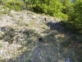 Ligne Maginot - CASTES RUINES (CR) - (Ouvrage d'infanterie) - Bloc 3
Les dessus du bloc