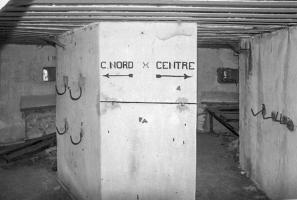 Ligne Maginot - CASTES RUINES (CR) - (Ouvrage d'infanterie) - Couloir de séparation des chambres de tir