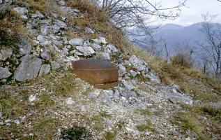 Ligne Maginot - CASTES RUINES (CR) - (Ouvrage d'infanterie) - Bloc 5
La guérite observatoire