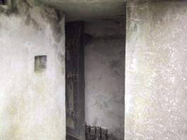 Ligne Maginot - BB38 - (Blockhaus pour canon) - Vue de l'entrée